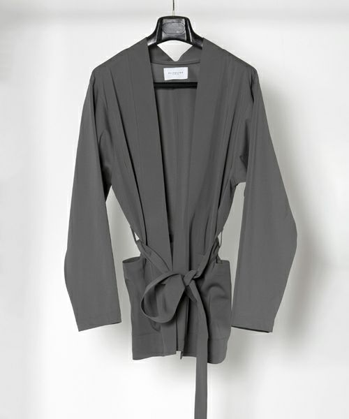 ＜RAINMAKER＞MATTE JERSEY BELTED JACKET