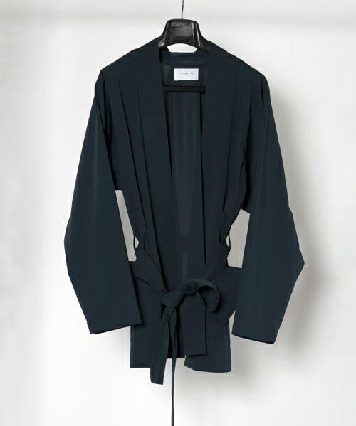 ＜RAINMAKER＞MATTE JERSEY BELTED JACKET