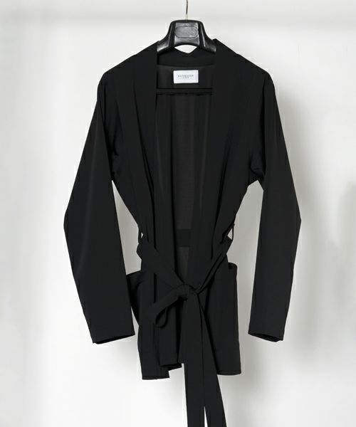 ＜RAINMAKER＞MATTE JERSEY BELTED JACKET