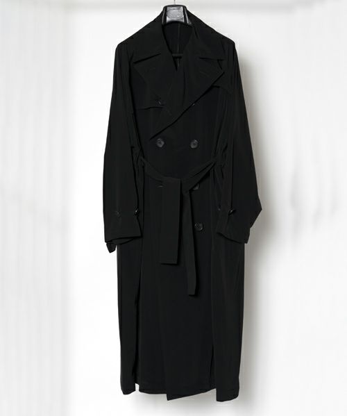 RAINMAKER＞OVERSIZED TRENCH COAT | MAKES ONLINE STORE