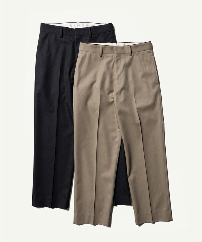 A.PRESSE＞Covert Cloth Trousers | MAKES ONLINE STORE