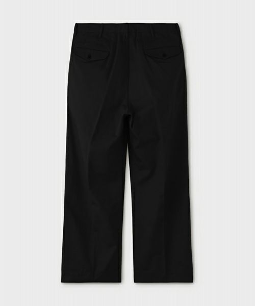 PHIGVEL＞Officer Trousers - Wide | MAKES ONLINE STORE
