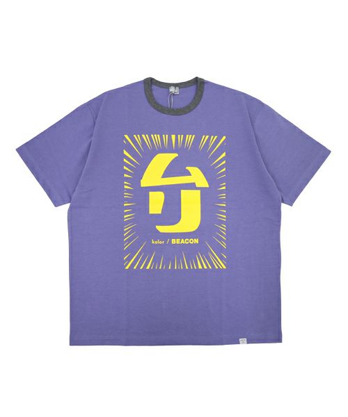 ＜kolor BEACON＞Front Printed TEE (23SBM-T07234)