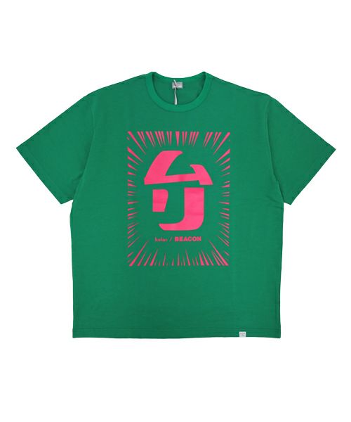 ＜kolor BEACON＞Front Printed TEE (23SBM-T07234)