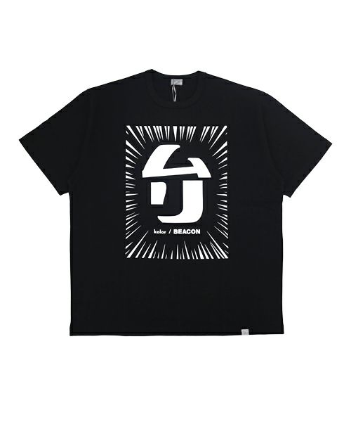 ＜kolor BEACON＞Front Printed TEE (23SBM-T07234)