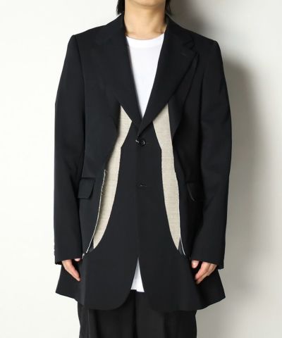 COMME des GARCONS HOMME PLUS＞レイヤード Tailored Jacket | MAKES