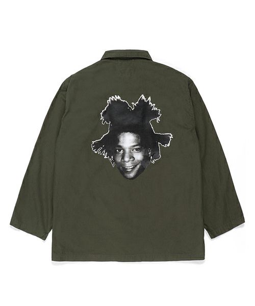 WACKO MARIA＞JEAN-MICHEL BASQUIAT / ARMY SHIRT (TYPE-1) | MAKES