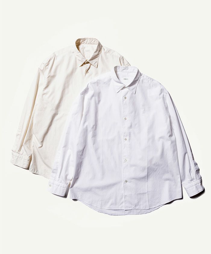 ＜A.PRESSE＞Regular Collar Shirs