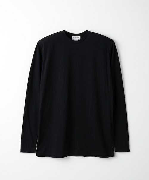 ＜FYNELYNE engineered by LIFiLL＞COTTONY LONG SLEEVE CREW NECK
