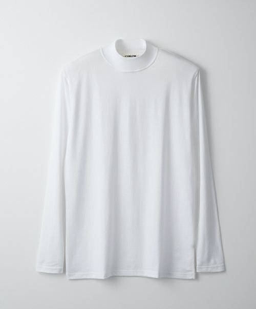 ＜FYNELYNE engineered by LIFiLL＞COTTONY LONG SLEEVE MOCK NECK