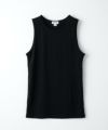 ＜FYNELYNE engineered by LIFiLL＞COTTONY NO SLEEVE ROUND NECK