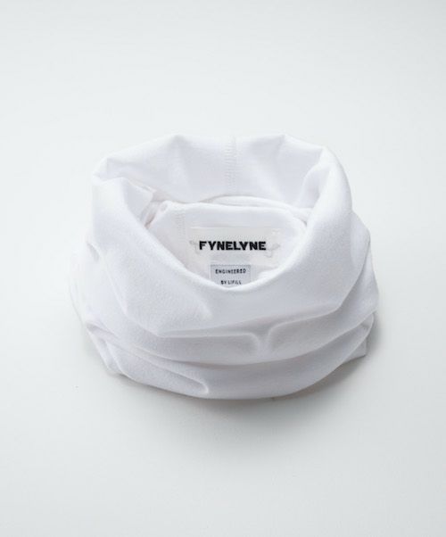 ＜FYNELYNE engineered by LIFiLL＞COTTONY NECK GAITER