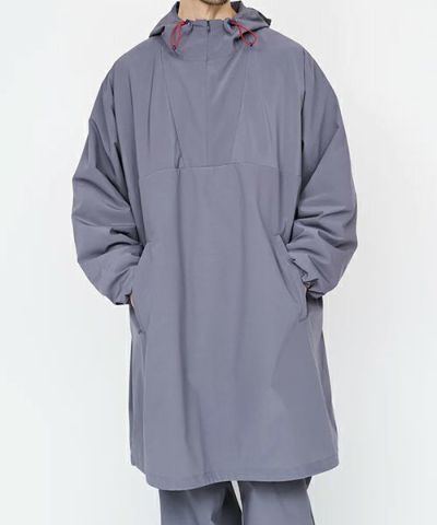 Graphpaper＞Semi-Dull Poplin Long Anorak | MAKES ONLINE STORE