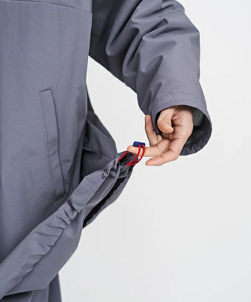 Graphpaper＞Semi-Dull Poplin Long Anorak | MAKES ONLINE STORE