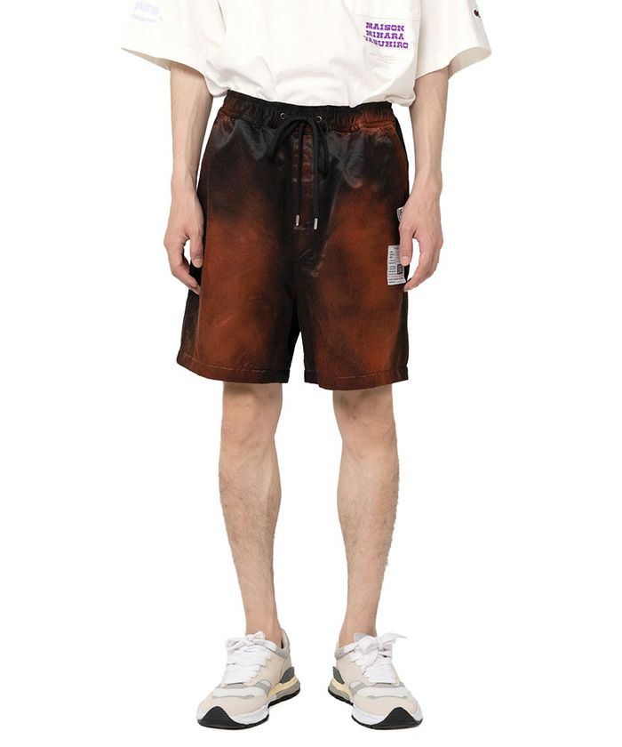 ＜MAISON MIHARAYASUHIRO＞Classic Faded Satin Shorts