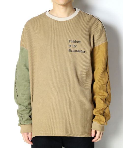 ＜Children of the discordance＞WAFFLE PULLOVER