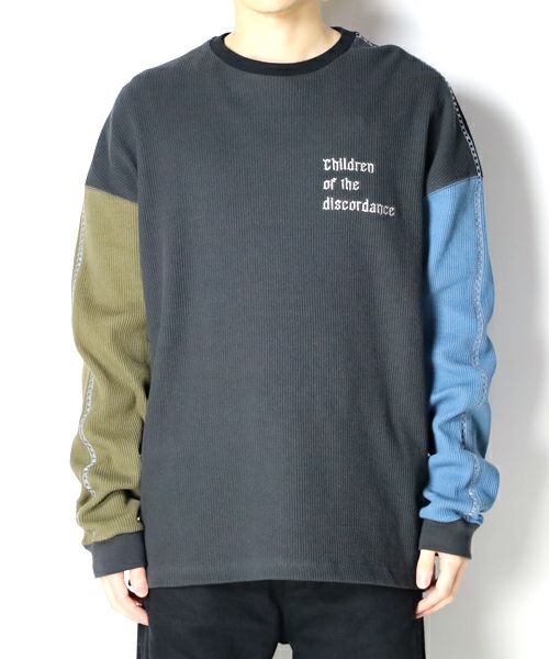 Children of the discordance＞WAFFLE PULLOVER | MAKES ONLINE STORE