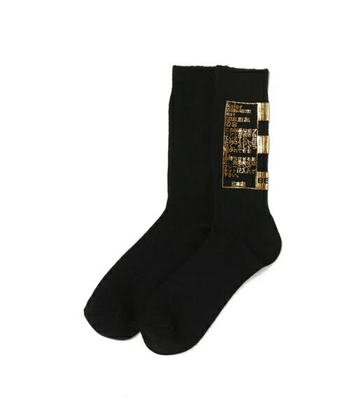 ＜kolor BEACON＞Printed ソックス(23SBM-A02532)