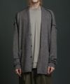 ＜The Viridi-anne＞Hard twisted ramie yarn cardigan