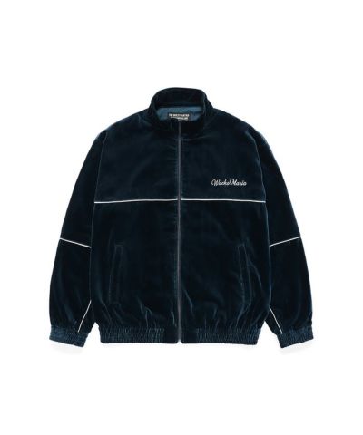 WACKO MARIA VELVET TRACK JACKET-