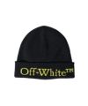 ＜Off-White＞BOOKISH OW RIBBED BEANIE（OMLS23-RTW0525）