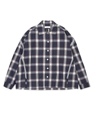 FACETASM＞ZIPPED CHECK SHIRT | MAKES ONLINE STORE