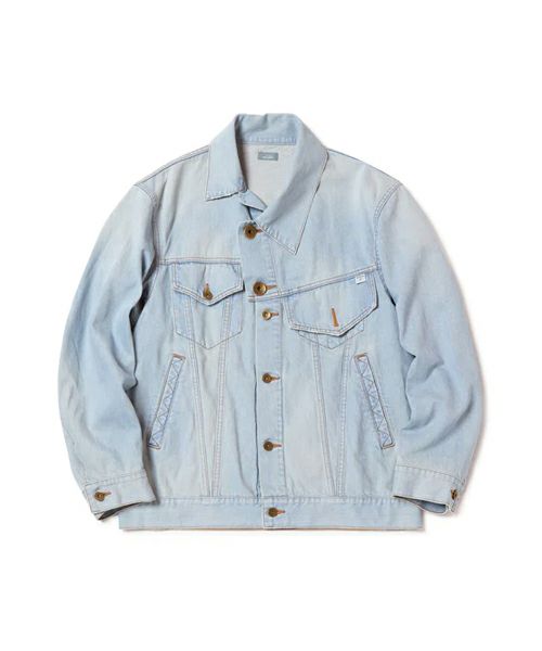 ＜kolor BEACON＞Denim 前変形ブルゾン(23SBM-G03137)