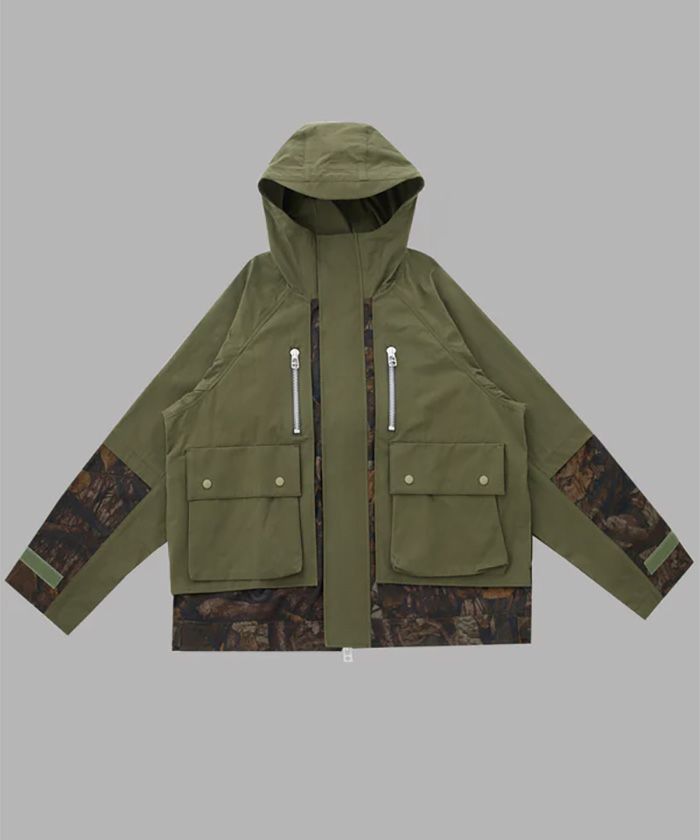 ＜ALWAYS OUT OF STOCK＞CAMO COMBINATION MOUNTAIN HOOD JACKET