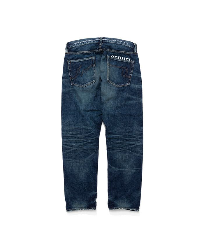 シークエル ＜SEQUEL＞DAMAGE DENIM PANTS (SQ-22AW-PT-06)