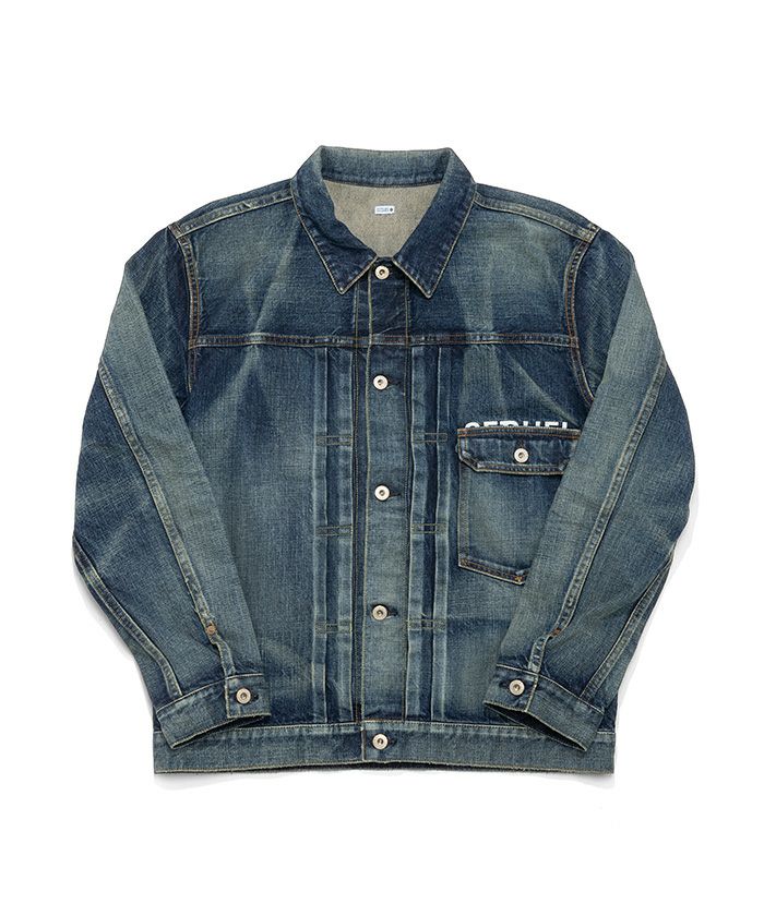 SEQUEL＞1st DAMAGE DENIM JACKET (SQ-22AW-JK-09) | MAKES ONLINE STORE