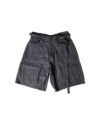 ＜blurhms＞12.9oz Selvage Denim Super Wide Gl-belt Shorts