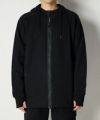 ＜C.P. COMPANY＞Hooded Open Diagonal Raised Fleece