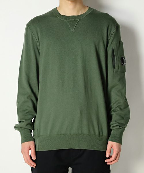 ＜C.P. COMPANY＞Crew Neck Sea Island