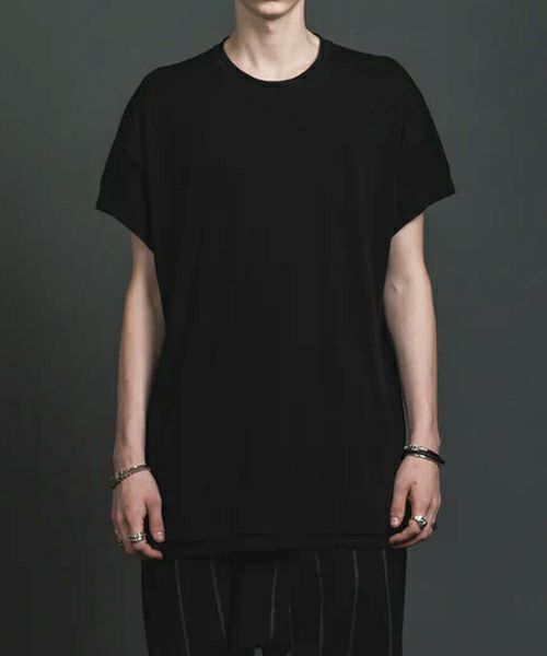 ＜The Viridi-anne＞Double layerd short-sleeve t