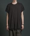 ＜The Viridi-anne＞Double layerd short-sleeve t