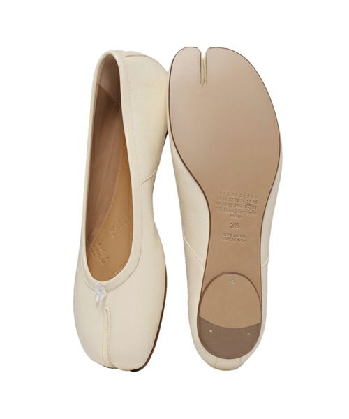 ＜Maison Margiela＞「タビ」バレリーナ(WHITE)