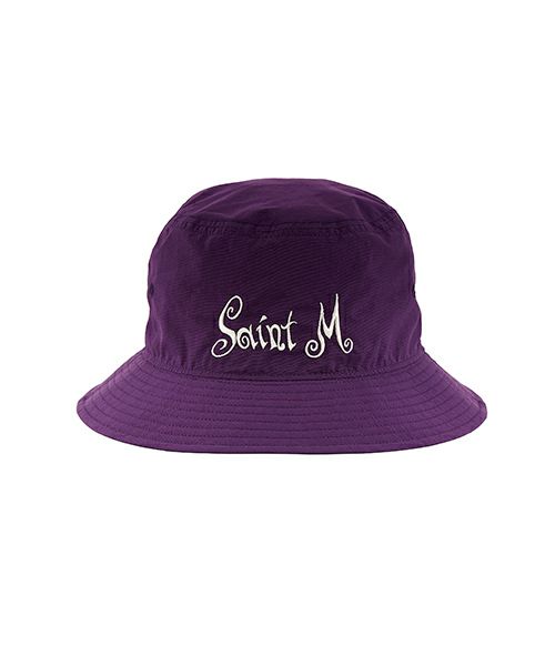 ＜SAINT MICHAEL＞BUCKET HAT/SAINT M/PURPL