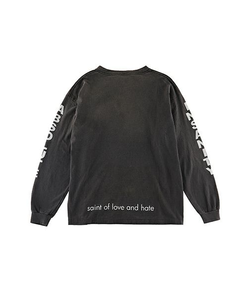 SAINT MICHAEL＞LS TEE/SAINT MX6/BLACK | MAKES ONLINE STORE