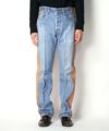 ＜RequaL≡＞Center Press Color Denim Pants/A