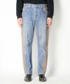 ＜RequaL≡＞Center Press Color Denim Pants/B