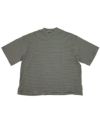 ＜blurhms＞Cotton Napping Border Super Size Tee