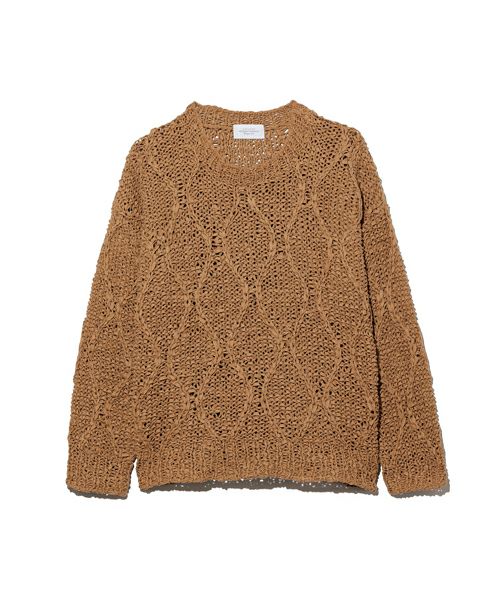 ＜UNUSED＞COTTON HAND KNIT