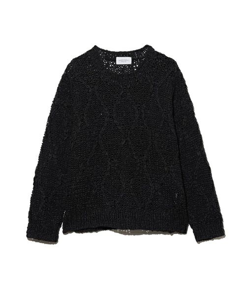 ＜UNUSED＞COTTON HAND KNIT