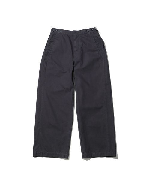 TapWater Cotton Chino Tuck Trousers - チノパン