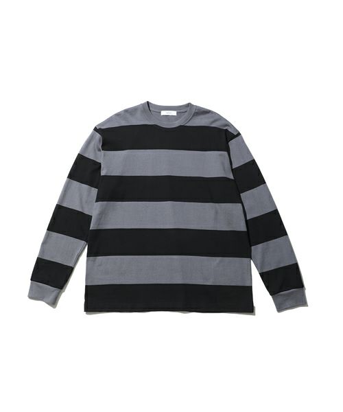 TapWater＞Wide Border L/S Tee | MAKES ONLINE STORE