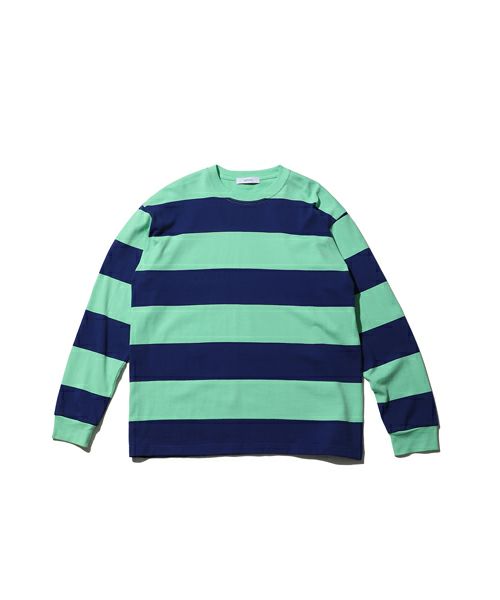 TapWater＞Wide Border L/S Tee | MAKES ONLINE STORE