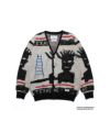 ＜WACKO MARIA＞JEAN-MICHEL BASQUIAT / JACQUARD CARDIGAN (TYPE-1)