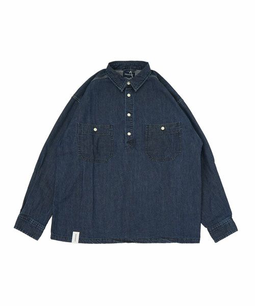 DESCENDANT＞TRAVIS LS SHIRT | MAKES ONLINE STORE