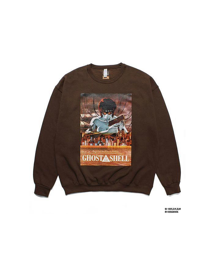 WACKO MARIA＞攻殻機動隊 GHOST IN THE SHELL / SWEAT SHIRT | MAKES