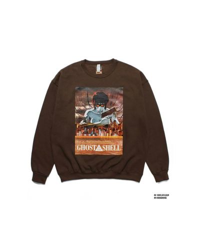 WACKO MARIA 攻殻機動隊 SWEAT SHIRT ブラックM-